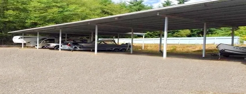 Covered parking